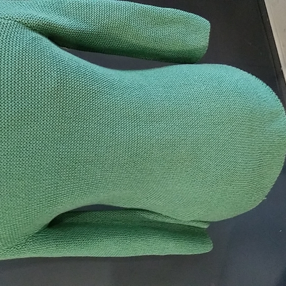 Lauren Ralph Lauren woman's green knitted pullover boat neck sweater siz… - Picture 11 of 15